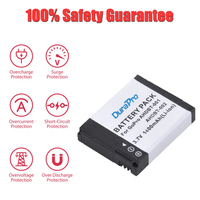 AHDBT-001 AHDBT-002 Baterai 1400mAh untuk Kamera Aksi GoPro Hero 1 Hero1, Hero 2 Hero2