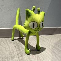 Peluche abstraite de rat séché style Cat Meme, Eggy Party Haki Mi, avec squelette métallique intégré, jouet mignon et original