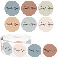 Wasserfeste Kunstpapier-Dankeschön-Aufkleber für Geschenkverpackungen und Umschläge, für Lebensmittel und Heimdekoration