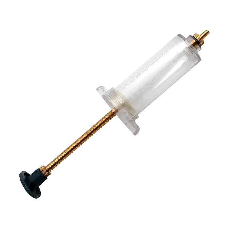 Wholesale Price Automatic 50ml Plastic Steel Veterinary Vaccination Syringe High Quality Vet Vaccine Injection Syringe