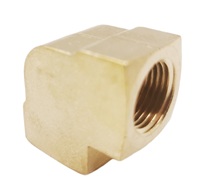 Offre Spéciale : Raccord de Tuyauterie Forgé en Laiton HT 90 Degrés, Femelle Égale, 1/2"NPT, Modèle 309-F-8, Classe 125, Tête Hexagonale