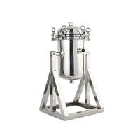 Filtre à panier de type T en acier inoxydable de qualité sanitaire 304 316L pour la filtration des particules métalliques amovibles dans les liquides