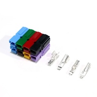 Conector de Conexión Rápida de Batería con Código de Color para Caja de Energía Solar, Almacenamiento de Energía para RV, Sistema de 12V CC y Cable de Batería