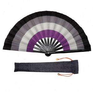 Abanico de Mano Personalizado con Logotipo Impreso, Abanico Plegable de Tela, Madera o Bambú para Sublimación, Ideal para Bodas y Promociones - Product Image 1