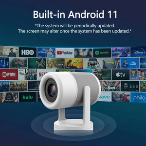 Nhà Máy Bán Buôn J1 Máy Chiếu Thông Minh 4K <span class=keywords><strong>Android</strong></span> <span class=keywords><strong>Wifi</strong></span> Rạp Chiếu Phim Gia Đình Full HD Máy Chiếu Điện Thoại Di Động Video Trò Chơi Ngoài Trời Proyector - Product Image 2