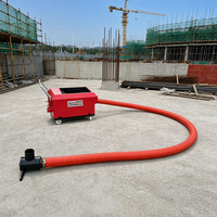 Pompe à béton électrique 220V 380V pour structure secondaire, petite machine de transport de mortier à vis pour la construction