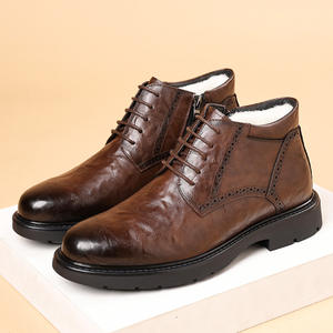 Chaussures en cuir pour hommes en gros pour mariage et soirée - Tige en maille respirante, légères, élégantes et rehaussantes - Product Image 4