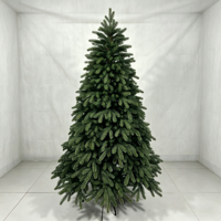 Nouvelle Conception 2026 : Arbre de Noël Artificiel de Luxe en PE 3D avec Branches Réalistes pour Décoration Intérieure