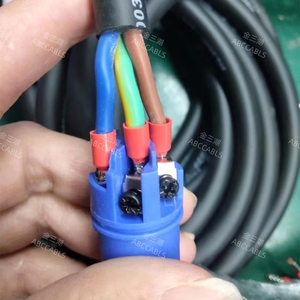 <span class=keywords><strong>Cable</strong></span> de Alimentación de 3x 1.5 mm² con Enchufe Azul/Blanco, Línea de Señal DMX512 con Revestimiento de PVC para Amplificador de Potencia <span class=keywords><strong>Canon</strong></span>, Mezclador, Cables de Audio y Video - Product Image 3