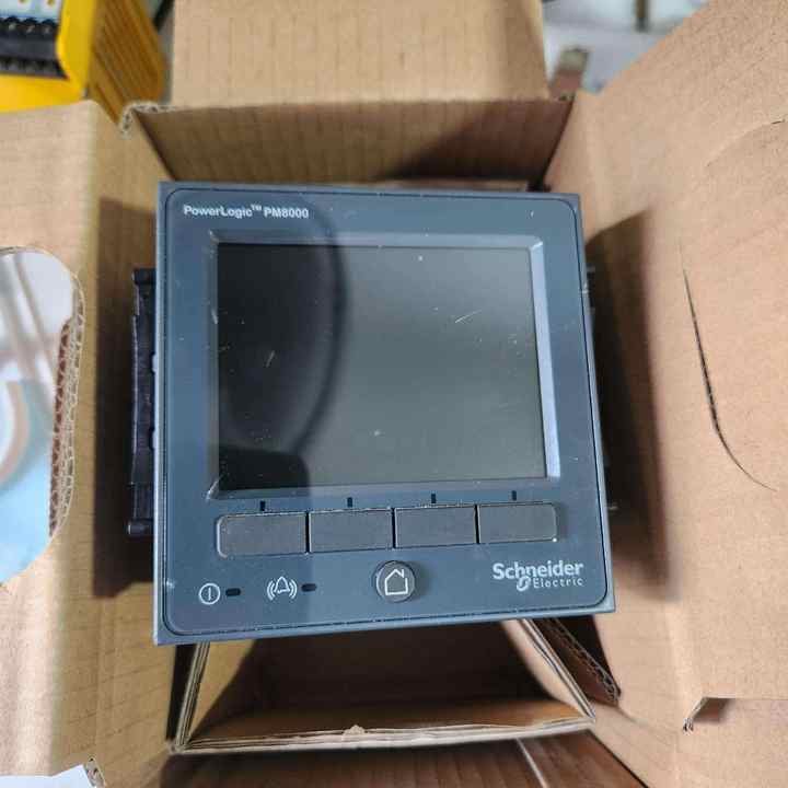 Schneider Metsepm8244 Power Quality Meter Powerlogic Pm8000 With schneider-metsepm8244-power-quality-meter-powerlogic-pm8000-with