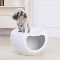 En plastique Intérieur Confortable Chat Lit Grotte Chat Maison