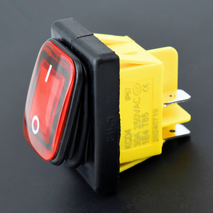 Kcd4 4 pin chuyển đổi <span class=keywords><strong>Rocker</strong></span> đỏ kcd4 <span class=keywords><strong>Rocker</strong></span> Thiết bị chuyển mạch <span class=keywords><strong>LED</strong></span> không thấm nước 4pin 30A 250V - Product Image 1