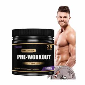 Poudre de pré-entraînement de créatine personnalisée Ausreson OEM Private Label Poudre de pré-entraînement de protéines Polvo Energy Supplement - Product Image 1