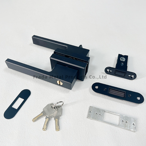 Perno Indicador de cerradura de puerta corredera de ducha de inodoro templado sin llave Cerraduras de puerta de vidrio de baño dorado para puertas corredizas de vidrio - Product Image 6