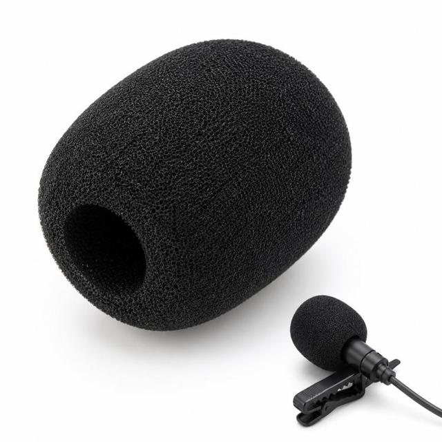 Cheaper Price Microphone Foam Cover Universal Headset Lapel Lavalier Mic Windscreen Sponge Pop Filter