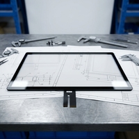 Écran tactile capacitif USB ILITEK en verre trempé multi-touch JYT 27 pouces