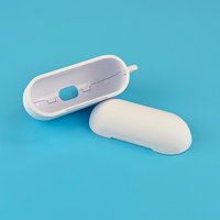 Coque vierge de sublimation Subbank pour Airpods Pro, finition brillante ou mate, en PC, pour transfert thermique DIY