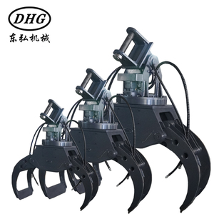 12-18 tonnes, DHG-06 meilleur <span class=keywords><strong>mini</strong></span>-<span class=keywords><strong>pelle</strong></span> <span class=keywords><strong>grappin</strong></span> à bois rotatif/<span class=keywords><strong>grappin</strong></span> à bois pour le bois - Product Image 2