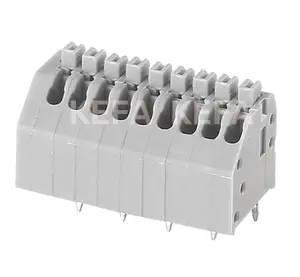 Hot bán grey KF250-2.5/2.54 mét 300V 2A 24-20awg <span class=keywords><strong>PCB</strong></span> mùa xuân khối thiết bị đầu cuối kết nối thiết bị điện - Product Image 1