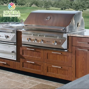 JOYEDA Cocina Modular para Exteriores, Isla con Fregadero para Barbacoa, Componentes de Acero Inoxidable SUS 304, Diseño Ecológico, Configuración Portátil para Barbacoa - Product Image 1