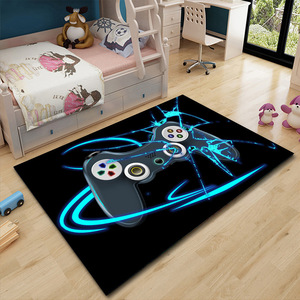 Tapis colorés sans perte antidérapant petit tapis <span class=keywords><strong>de</strong></span> chambre d'adolescent fausse laine doux mignon dessin animé tapis - Product Image 4