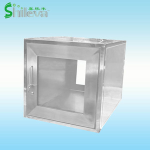 ตู้ยาสแตนเลสแบบมีหน้าต่างส่องผ่าน รุ่น SLV-C4025 ประตูคู่แบบเชื่อมต่อกัน สำหรับห้องผ่าตัด ยี่ห้อ Joyful Abundance - Product Image 2