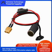 Câble de connecteur d'alimentation métallique M12, circulaire, industriel, automobile, pour capteur, IP67, 12V 4A, mâle, noir, 8 broches