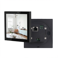 Tablette thermostat 4 pouces pour la domotique intelligente, panneau de commande Linux avec PoE DC12V
