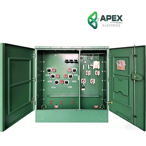 Transformateur sur socle de 800 kVA, triphasé, 12,47 kV vers 208Y/120 V, conforme à la norme ANSI C57.12.34, DOE 2016, type transformateur sur socle - Product Image 1