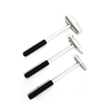Marteau pour tôle d'aplatissement de carrosserie en aluminium automobile Ensemble d'outils de réparation en alliage d'aluminium