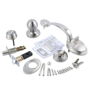 Phong cách Mỹ ANSI G3 handleset Grip lối vào cửa xử lý khóa với bảo mật cao - Product Image 3