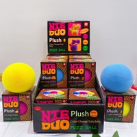 Jouet anti-stress en peluche en forme de boule de tofu, changeant de couleur, à pétrir, avec musique et maltose, pour enfants et adultes, moments de détente