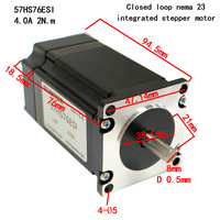 Moteur pas à pas servo Cnc et kit de pilote Sumtor hybride biphasé Nema 23 moteur pas à pas en boucle fermée intégré avec encodeur 57HS76ESI
