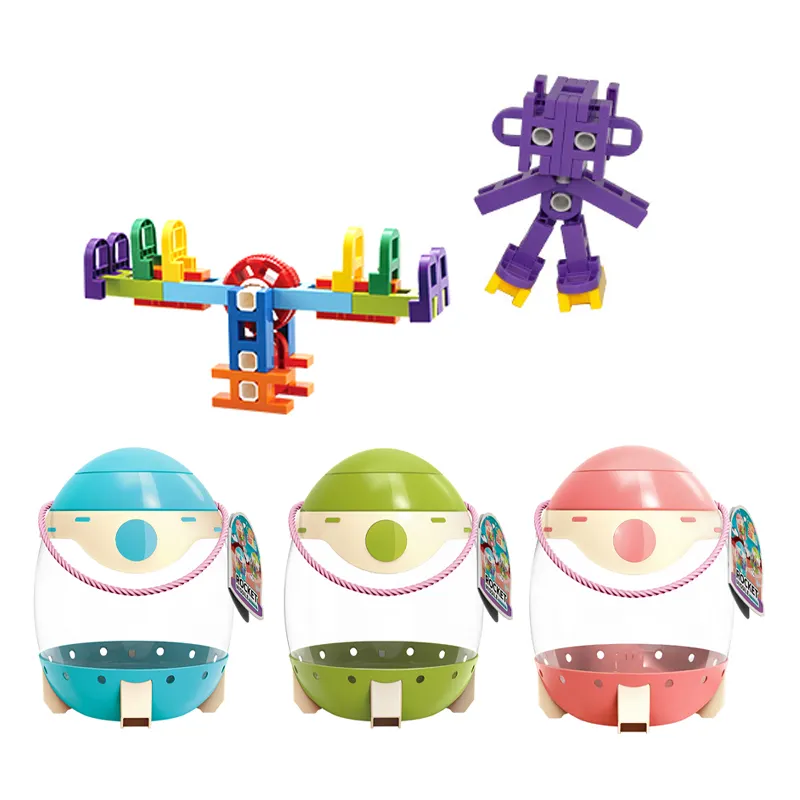 צעצועים חדשים 2023 ילדים פלסטיק בניין צעצוע בלוקים סטי דגם צעצועי בנים