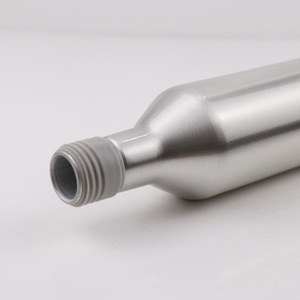 Botella de aluminio personalizada con tapón de rosca, jarabe de azúcar de grado alimenticio, cosmetic100ml, 150ml, 200ml, 250ml, 500ml - Product Image 2