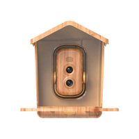 Caméra de mangeoire à oiseaux intelligente IA 4K Wi-Fi double bande étanche IP66 avec mise à niveau OTA, détection de mouvement PIR, alimentation solaire Willfine