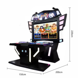 Yüksek kalite 55 inç LCD ekran King of savaşçıları çift oyun salonu oyun makinesi jetonla çalışan dövüş makinesi - Product Image 4