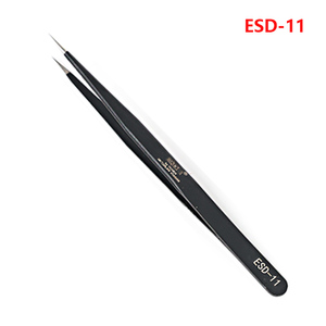 Pinzette di Precisione per Manutenzione, Stazione di Saldatura e Dissaldatura, Pinzette per Riparazione Telefoni, Fai da Te, Plastica - Product Image 2