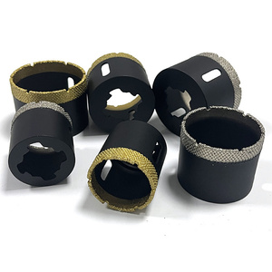 Drills-King Diamantkronenbohrer 35mm Vakuumgelötet Schwarz Oxidiert Trockenbohrkrone für Keramikfliesen und Marmor - Product Image 5