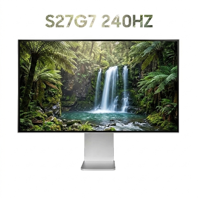27Inch LED 2560x1440 240HZ  Ultra Narrow Frame IPS Gaming Monitor for PC  Suitable for Designing, Editing, and Filming Scenes