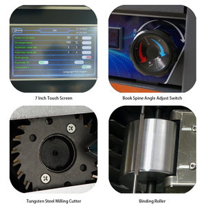 Máy đóng sách nhiệt khổ A4 588, gáy vuông, bán kèm dịch vụ thanh toán trả góp. - Product Image 2