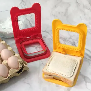 Cortador y sellador de sándwiches, herramienta para cortar sándwiches para niños, cuchilla de acero inoxidable, molde circular para pan tostado - Product Image 6