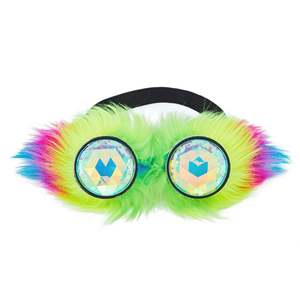 Gafas de Caleidoscopio de Cristal Arcoíris Baratas al por Mayor de Fábrica, Gafas de Cristal para Halloween, Cosplay, Fiestas, Steampunk - Product Image 4