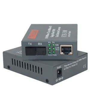 netlink HTB-3100AB 25KM 10/100M Base-Tx to 100M Base-Fx Single Fiber WDM Fast Ethernet Converter Fiber Optic Media Converter