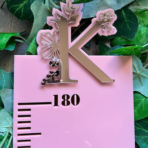 <span class=keywords><strong>Règle</strong></span> de mesure personnalisée en acrylique imprimé d'animaux de zoo <span class=keywords><strong>règle</strong></span> murale pour décoration de chambre d'enfant cadeau graphique de croissance en hauteur pour enfants - Product Image 4