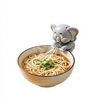 Ventilateur de refroidissement alimentaire pour bébé en forme d'animal de dessin animé (éléphant, dinosaure) - Ventilateur soufflant à air rechargeable par USB à 3 vitesses - Tasse de refroidissement suspendue - Jouet d'alimentation