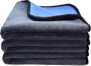 Toalla de Microfibra de Secado Rápido para Autos, Personalizada, 1200GSM, 90x60CM, con Bucle Retorcido para Lavado y Secado de Autos - Product Image 5