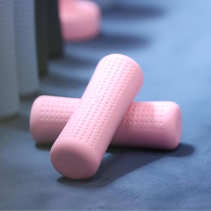 2026 New Edition Silicone <b>Dumbbells</b> 3LB Eco-Friendly Exercise Equipment for Home Yoga Pilates & Body Shaping Fitness - Product Image 5