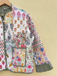 เสื้อโค้ทผ้าฝ้ายลำลองระบายอากาศลายปะติดสไตล์วินเทจสำหรับผู้หญิงรุ่นใหม่ ยุน 2025 - Product Image 6