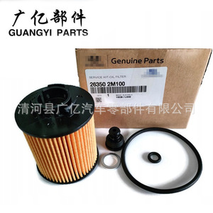 Elemento de Filtro de Aceite 26350 2M100 para Tucson Nx4 Hyundai Kia, Tamaño Estándar con Junta Tórica - Product Image 1